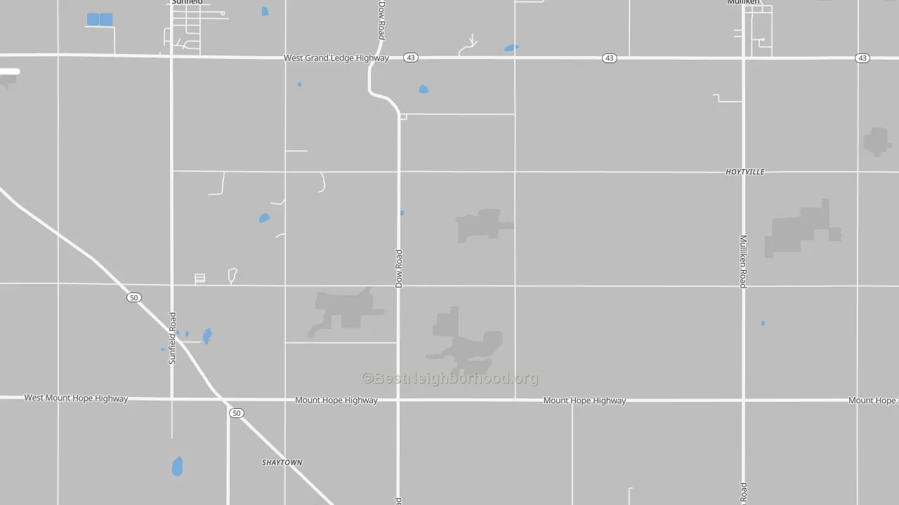 Transit Grade map of Little Venice, MI