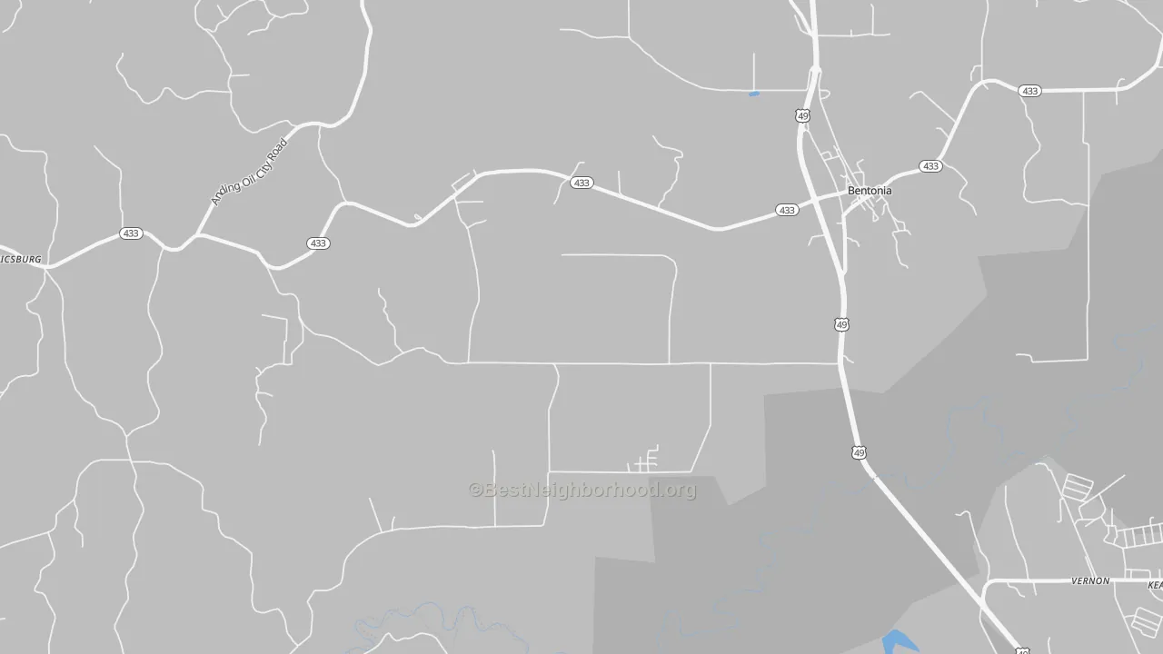 Transit Grade map of Little Yazoo, MS