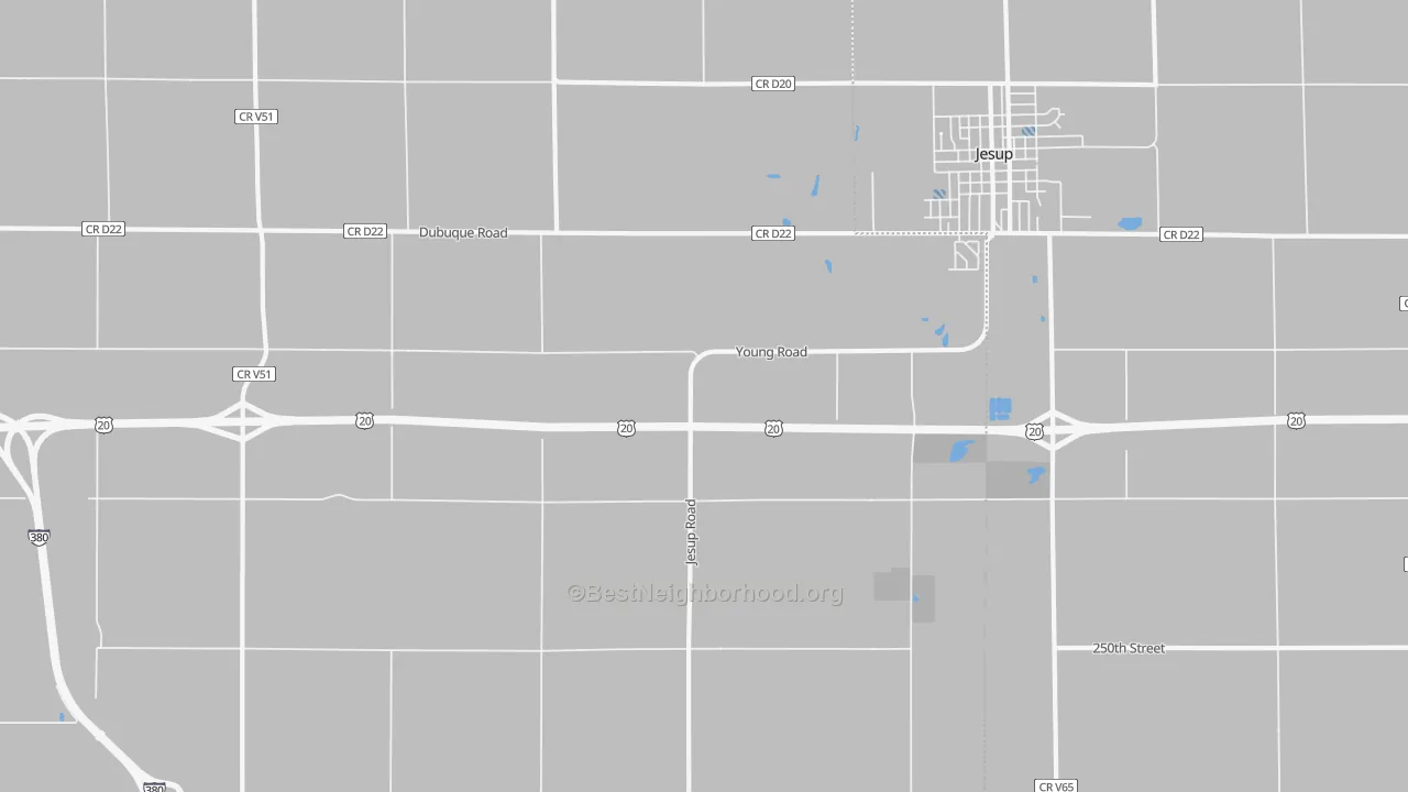 Transit Grade map of Littleton, IA