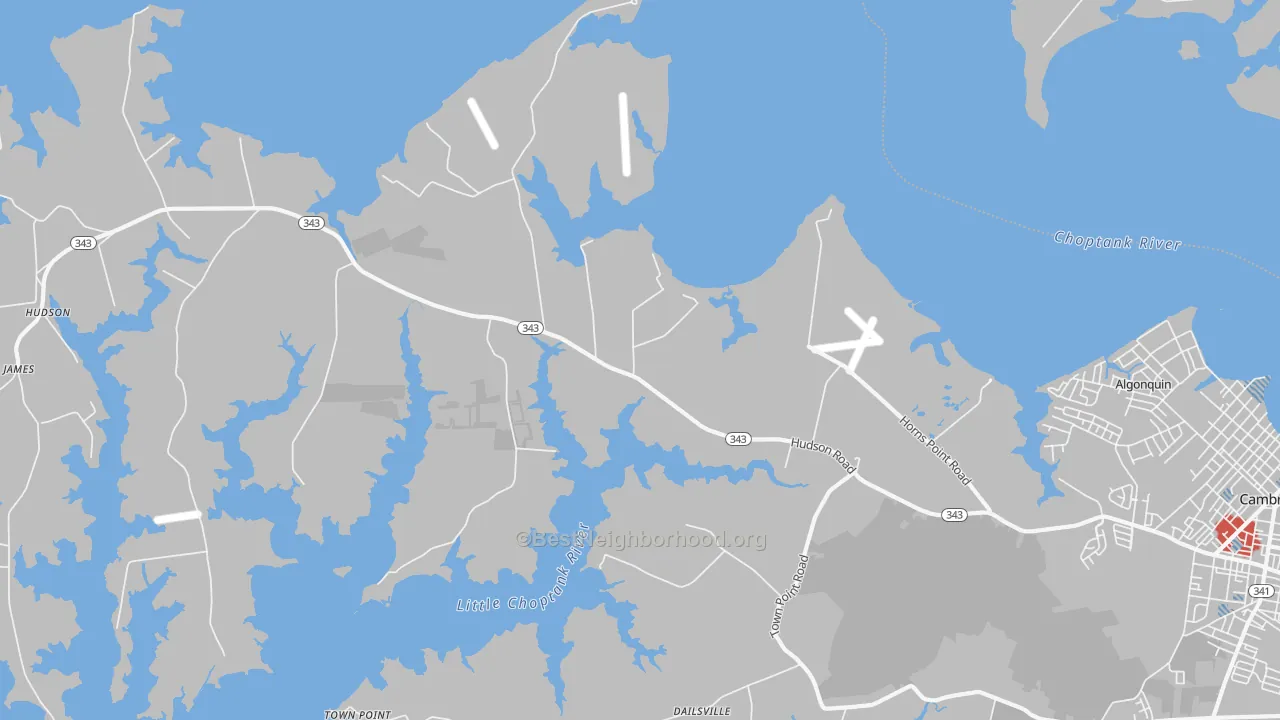 Transit Grade map of Lloyds, MD