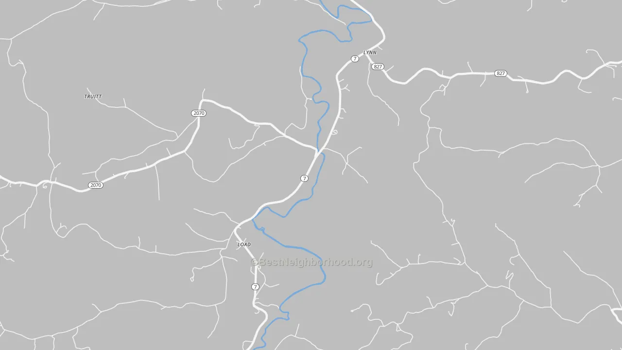 Transit Grade map of Load, KY
