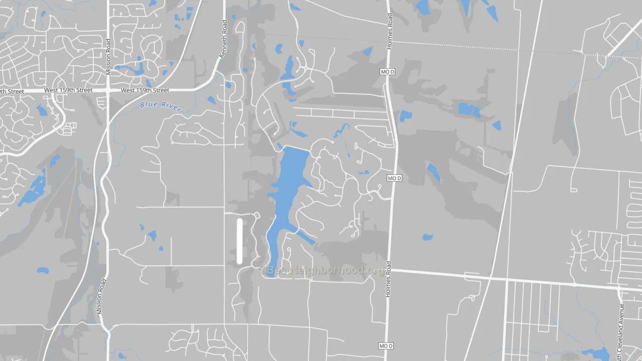 Transit Grade map of Loch Lloyd, MO