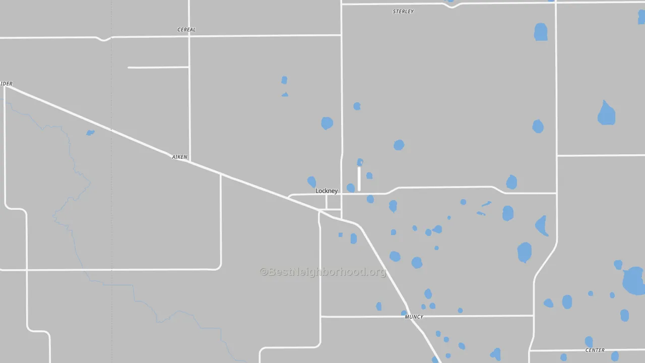 Transit Grade map of Lockney, TX