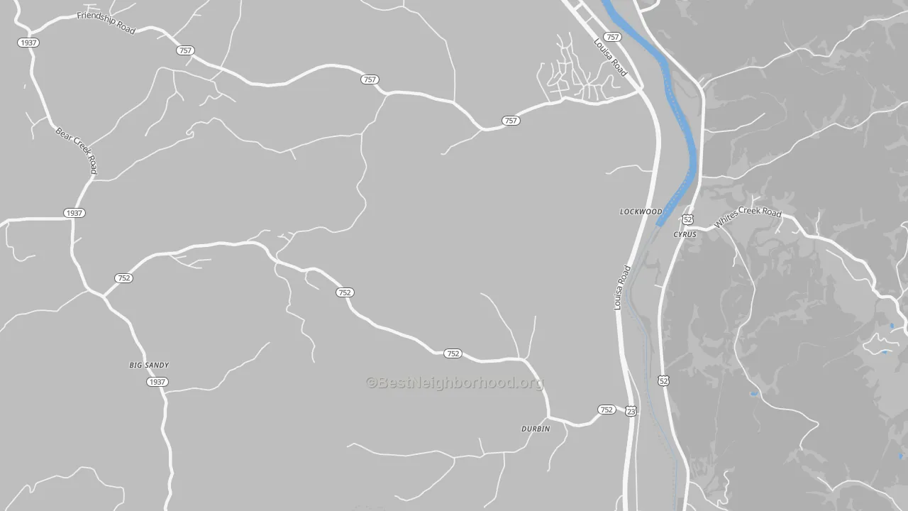 Transit Grade map of Lockwood, KY