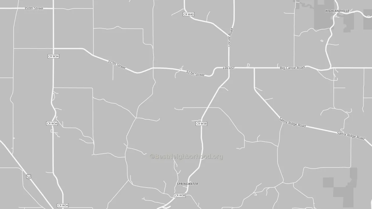 Transit Grade map of Locust, IA