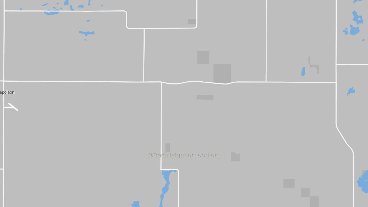 Transit Grade map of Logan County, ND