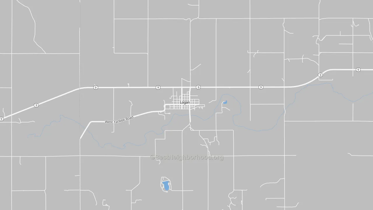 Transit Grade map of Logan, KS