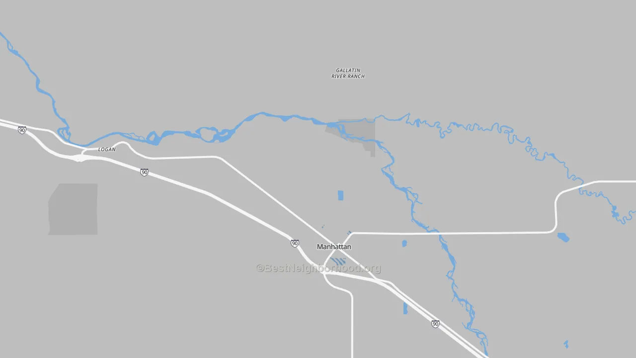 Transit Grade map of Logan, MT