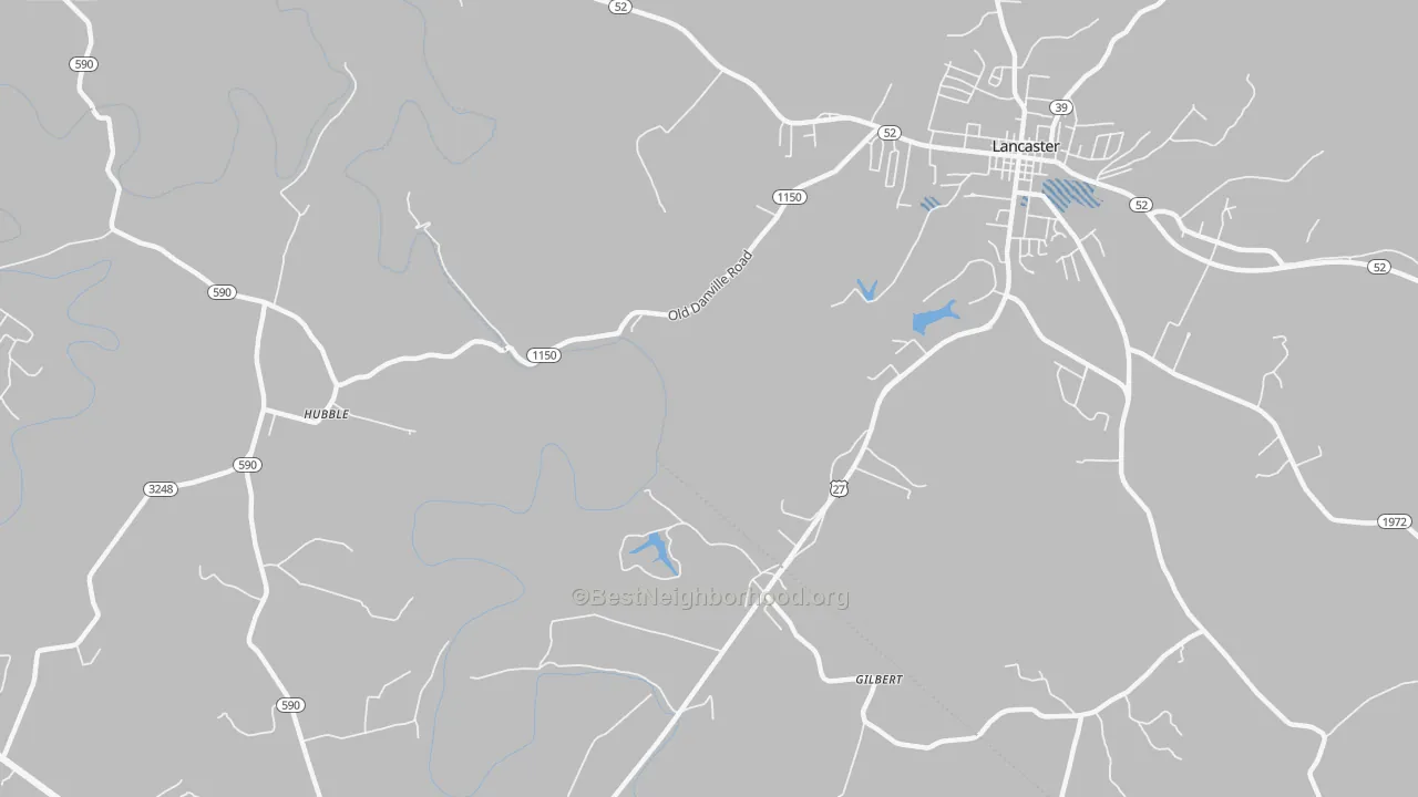 Transit Grade map of Logantown, KY