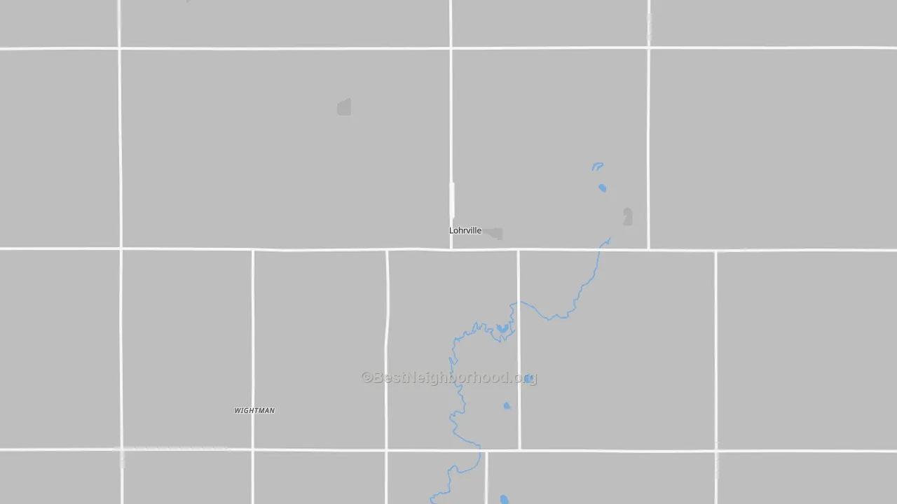 Transit Grade map of Lohrville, IA