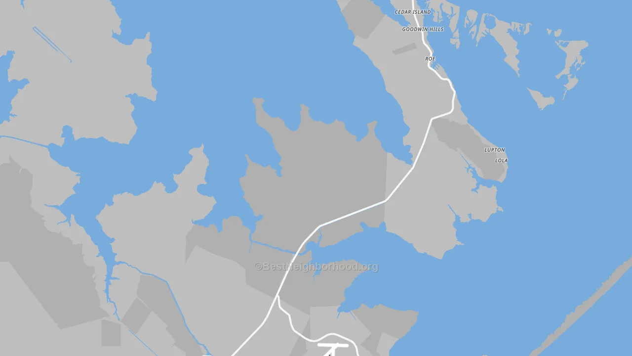 Transit Grade map of Lola, NC
