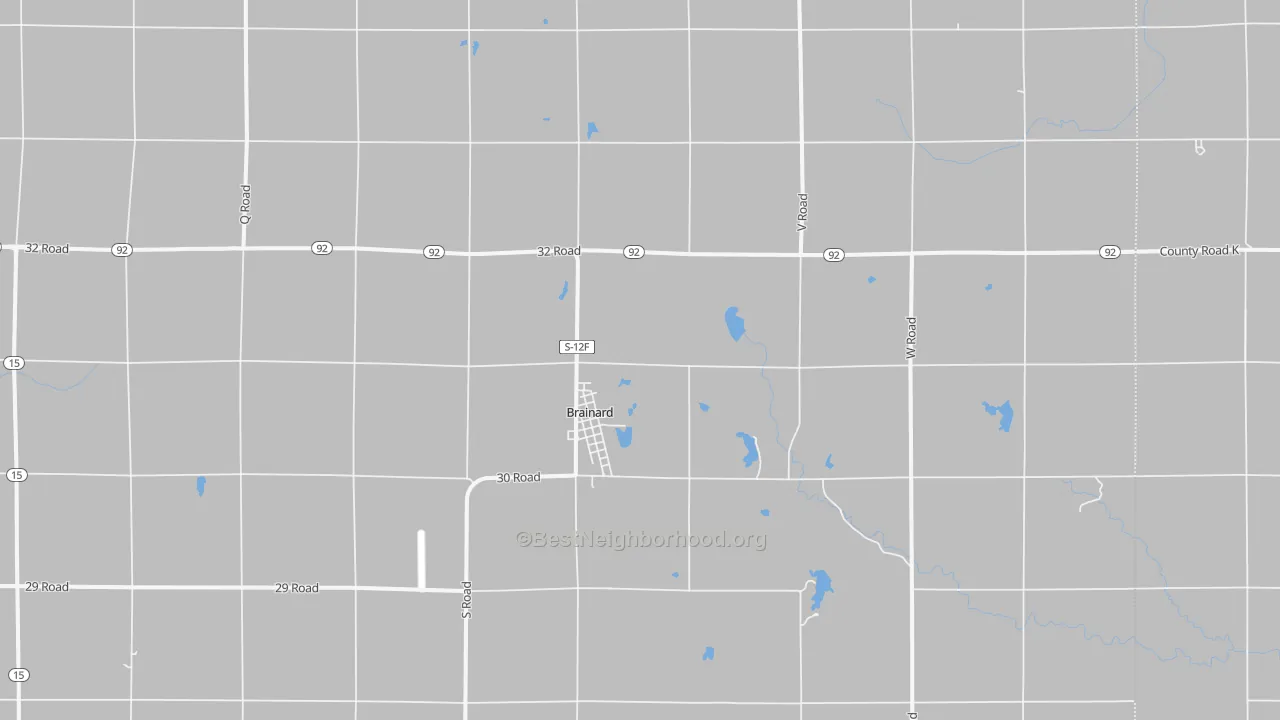 Transit Grade map of Loma, NE