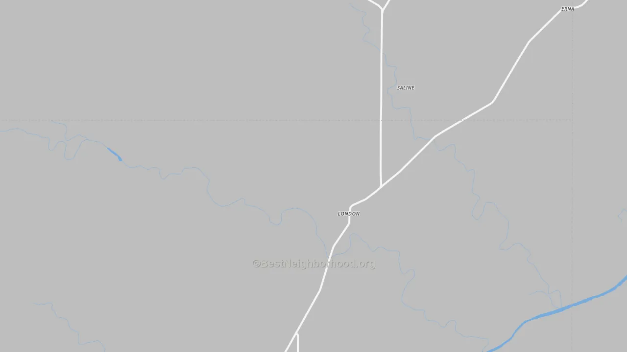 Transit Grade map of London, TX