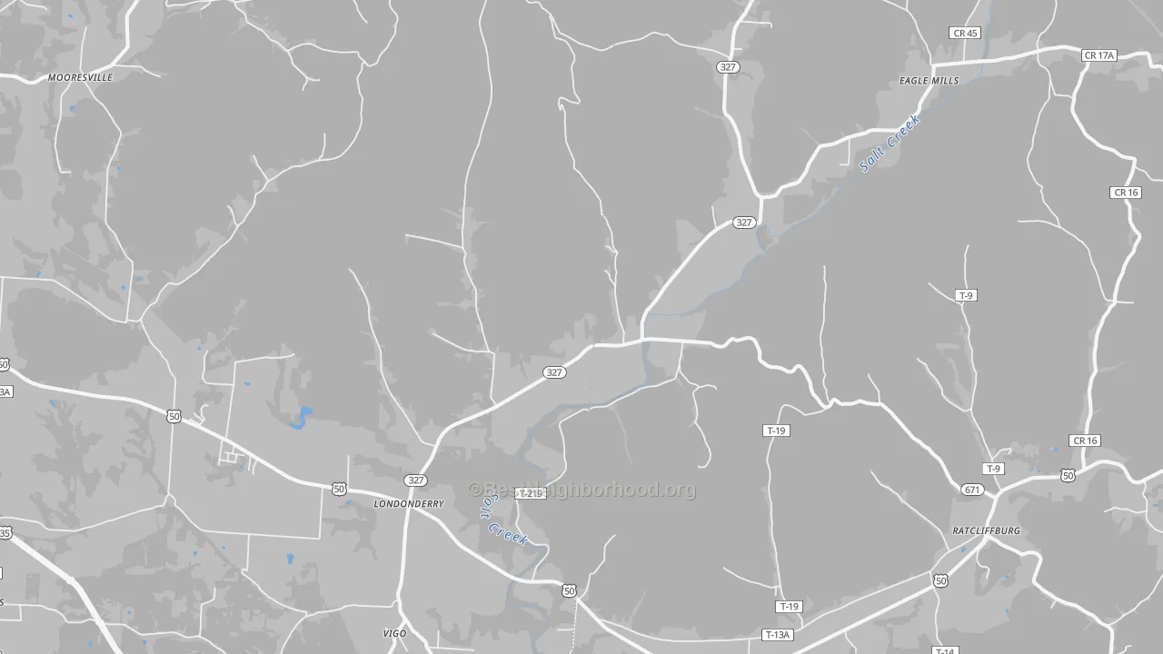 Transit Grade map of Londonderry, OH