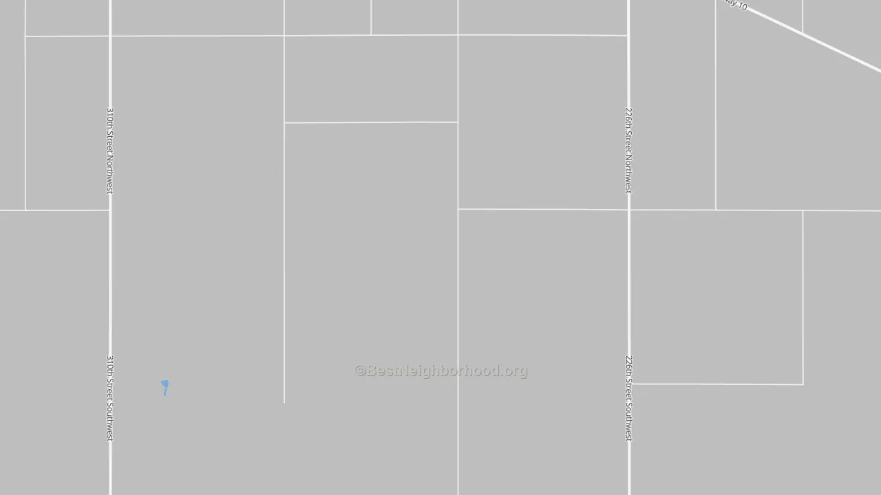 Transit Grade map of Lone Tree, ND