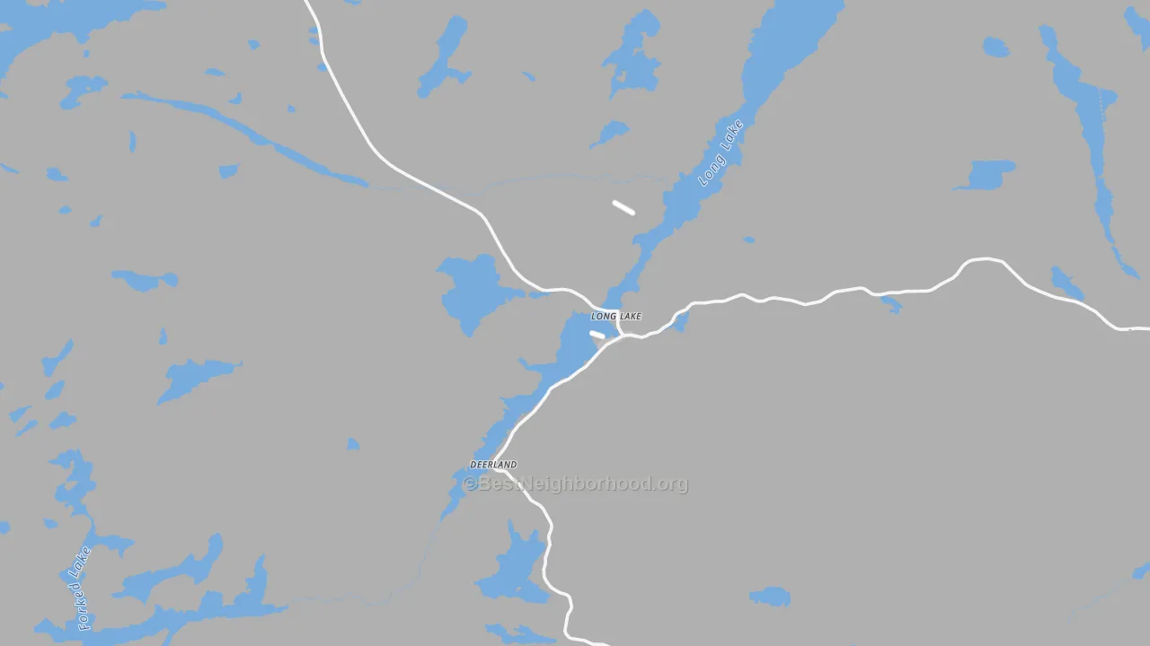 Transit Grade map of Long Lake, NY
