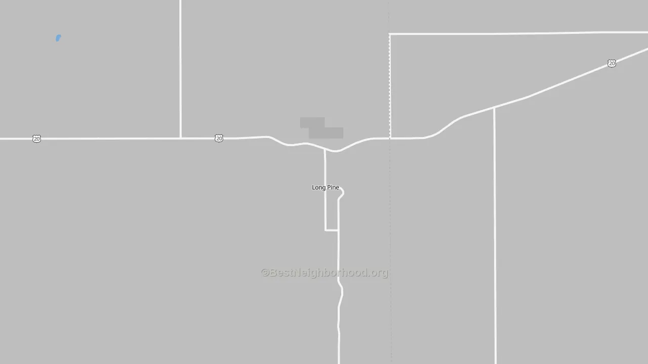 Transit Grade map of Long Pine, NE