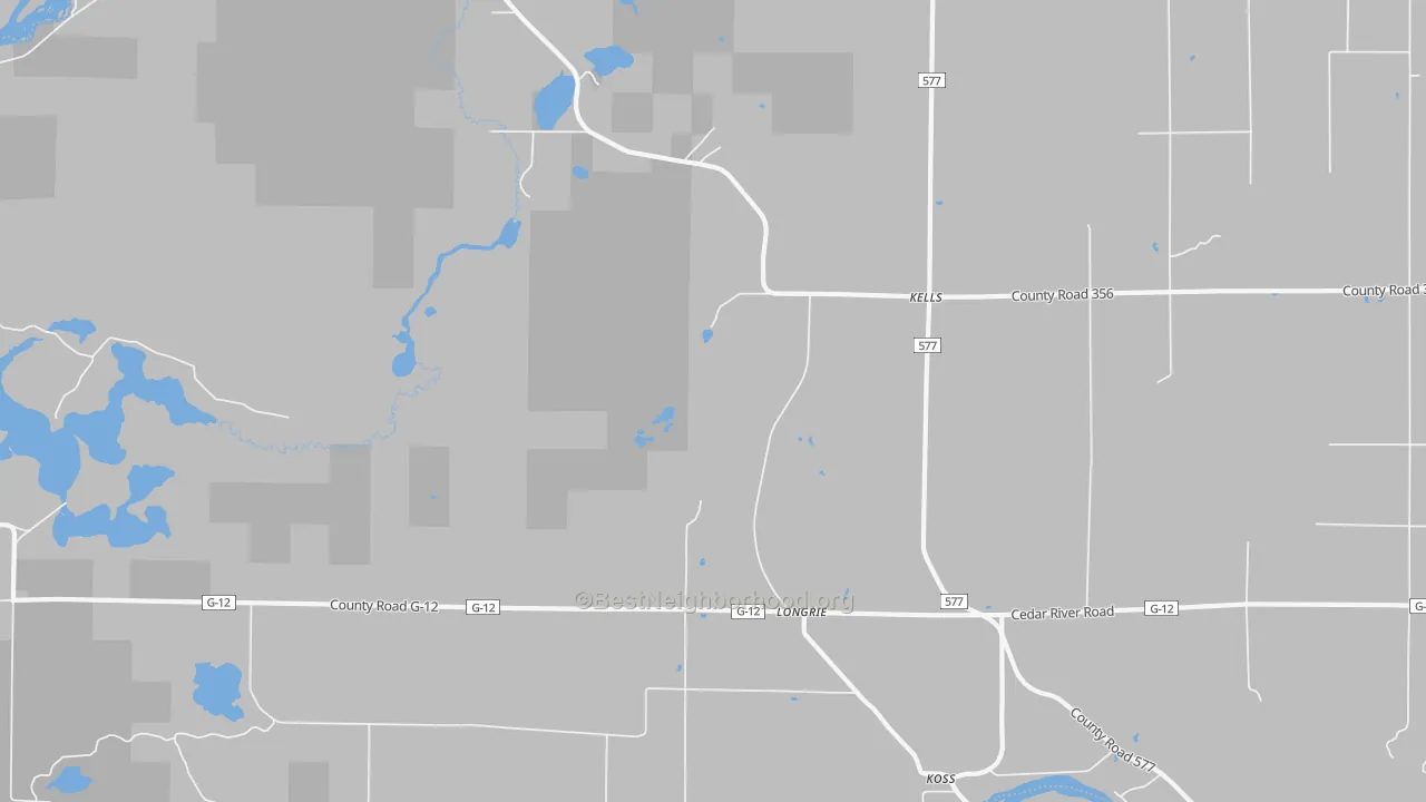 Transit Grade map of Longrie, MI