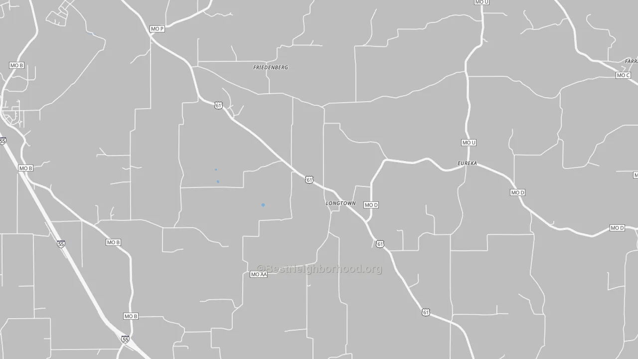 Transit Grade map of Longtown, MO