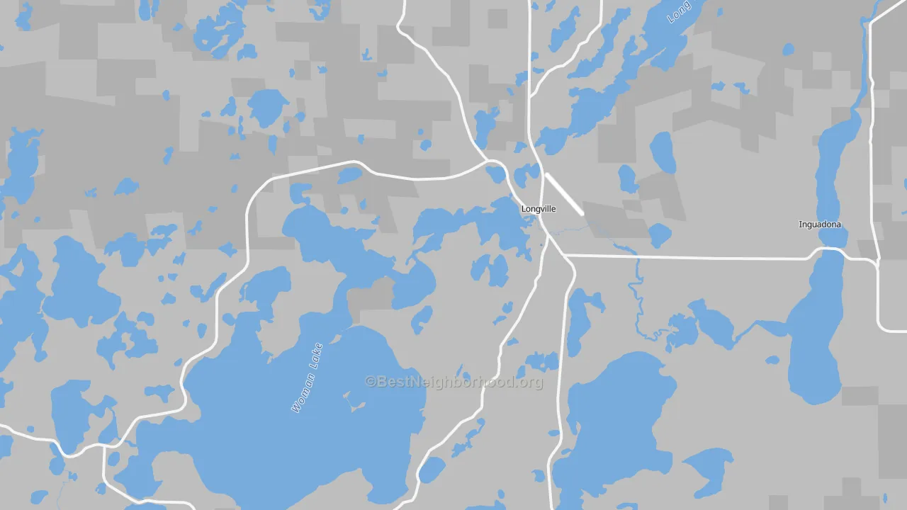 Transit Grade map of Longville, MN
