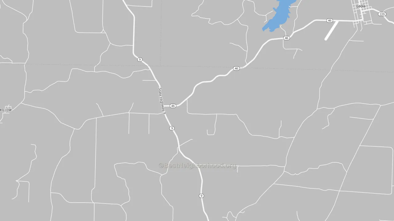 Transit Grade map of Lono, AR