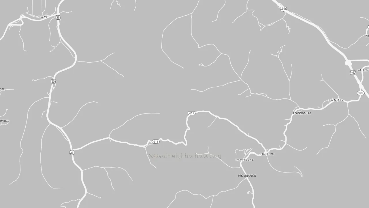 Transit Grade map of Lookout, KY