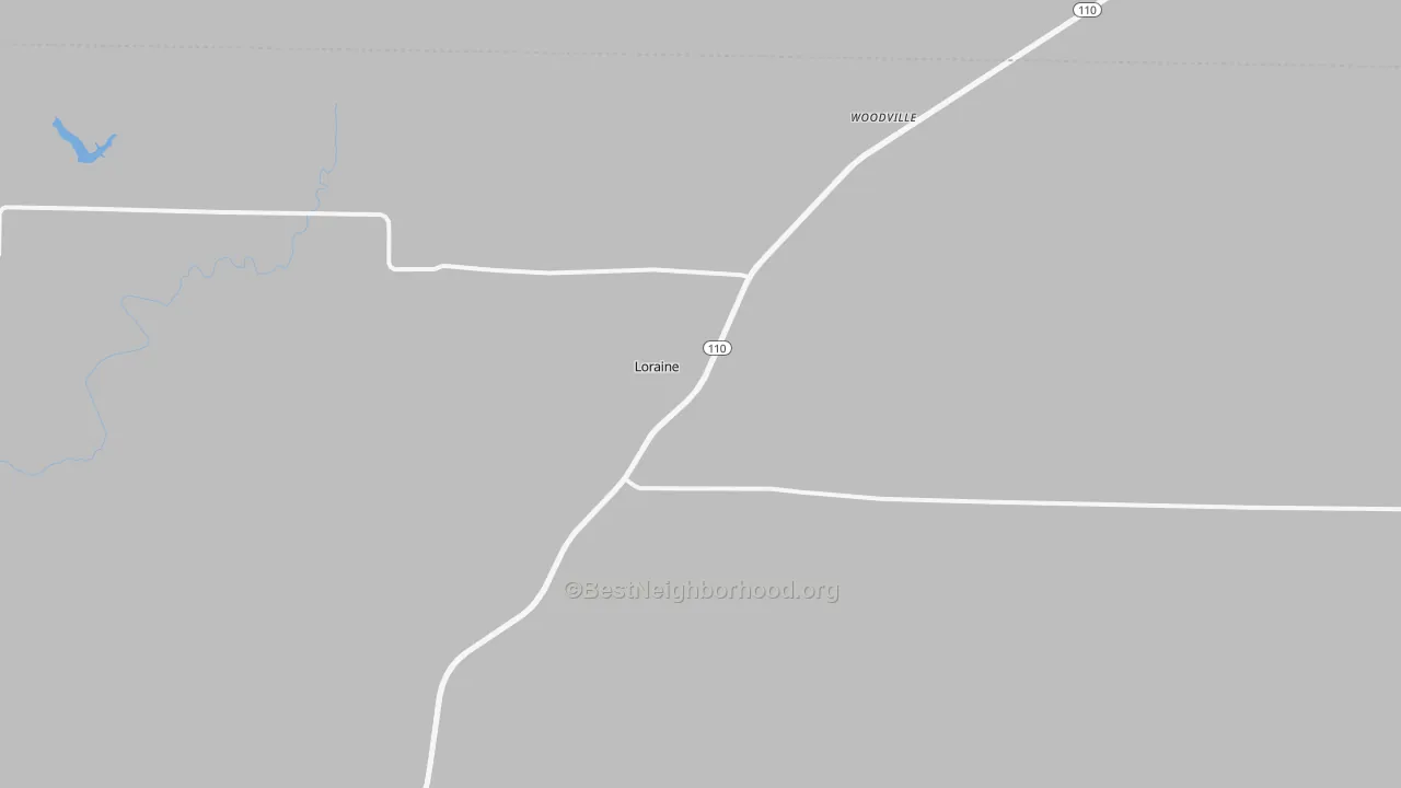 Transit Grade map of Loraine, IL