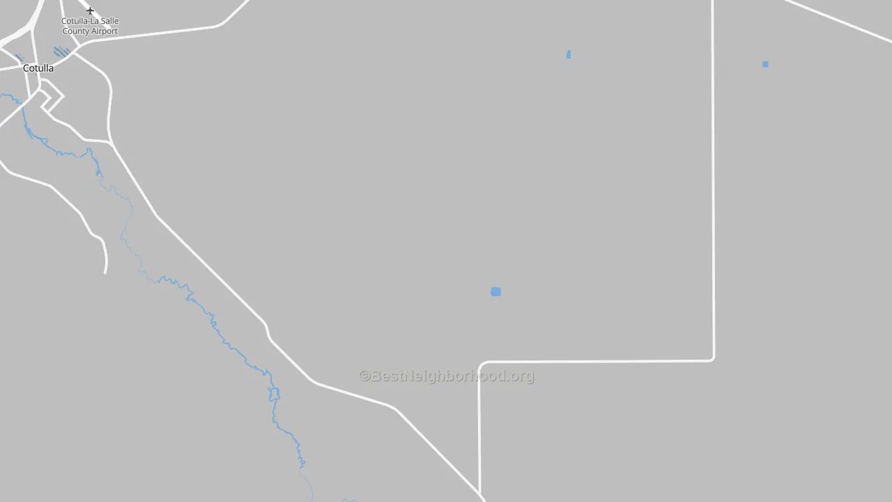 Transit Grade map of Los Angeles, TX