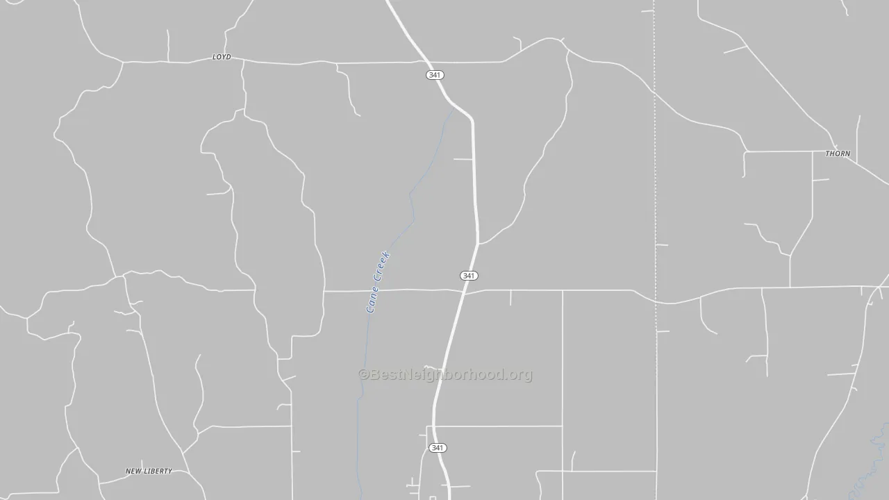 Transit Grade map of Loyd, MS