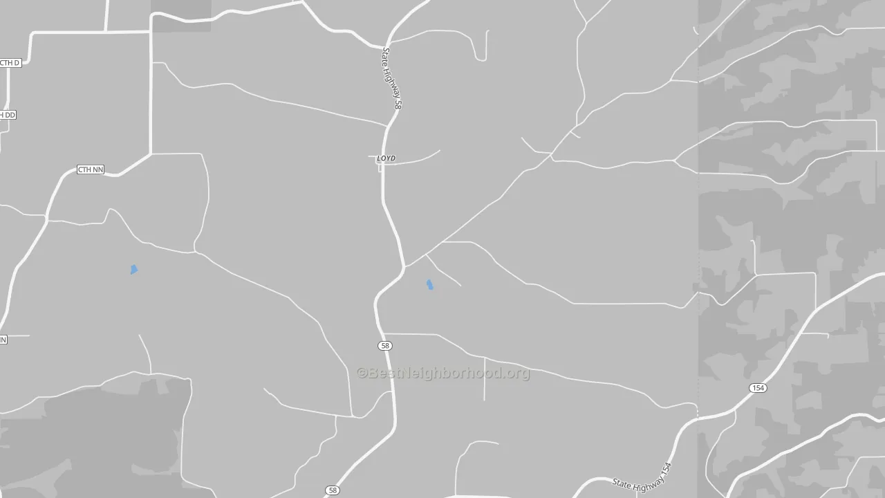 Transit Grade map of Loyd, WI