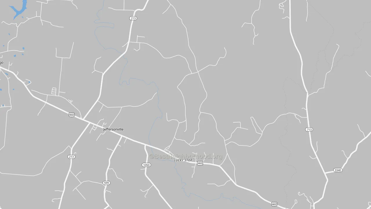 Transit Grade map of Lucky Stop, KY