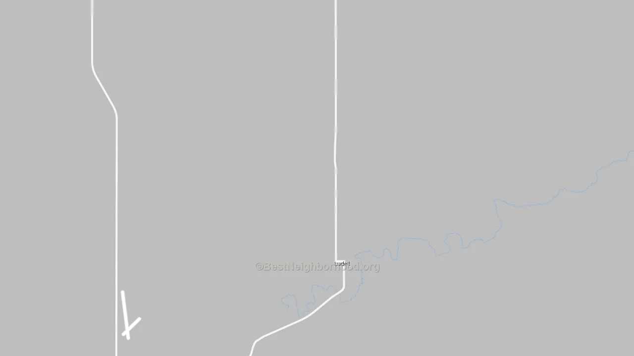 Transit Grade map of Ludell, KS