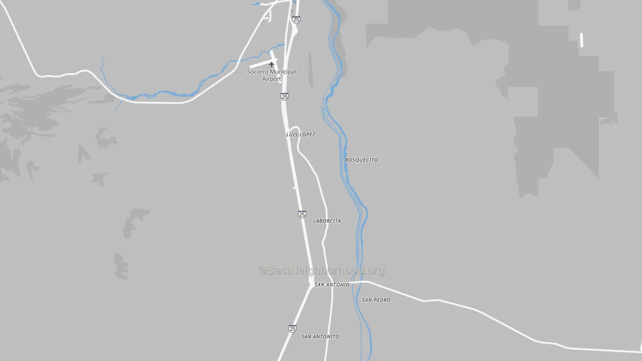 Transit Grade map of Luis Lopez, NM