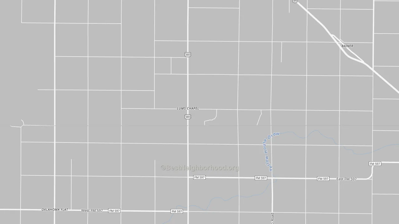 Transit Grade map of Lums Chapel, TX