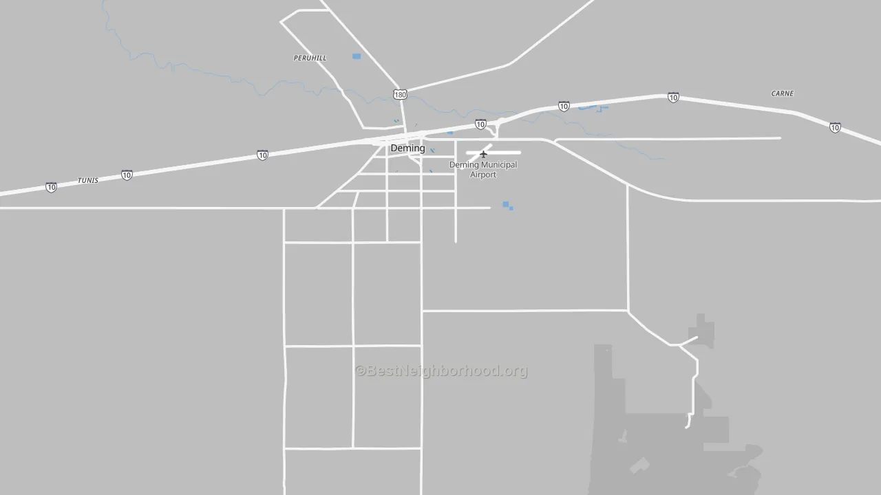 Transit Grade map of Luna County, NM