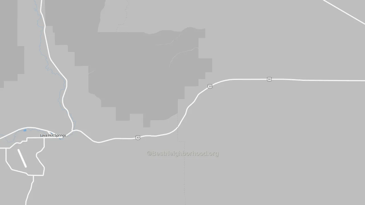 Transit Grade map of Lund, ID