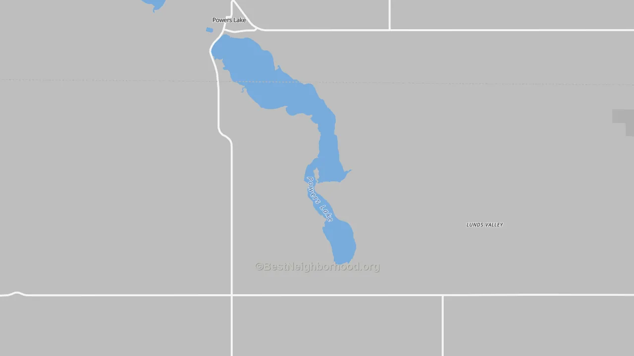 Transit Grade map of Lunds Valley, ND