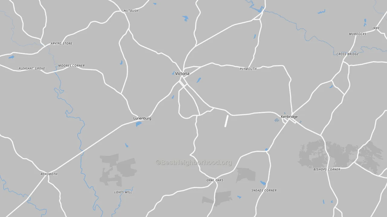 Transit Grade map of Lunenburg County, VA