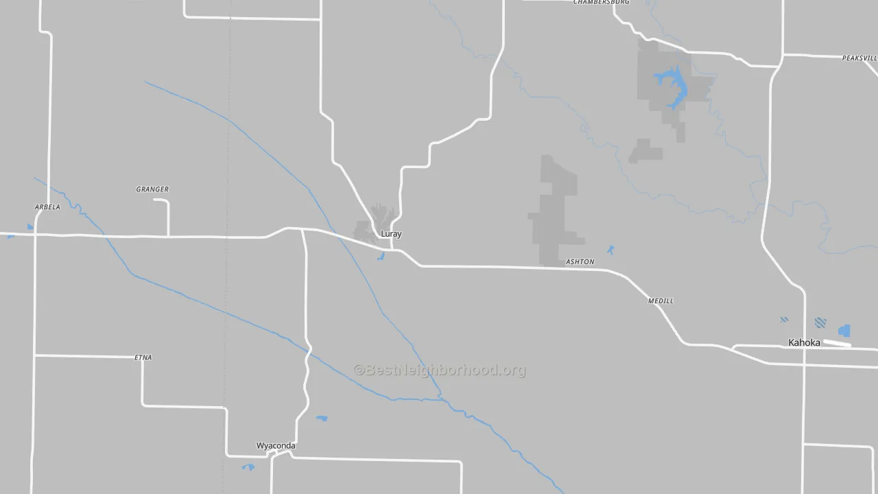 Transit Grade map of Luray, MO