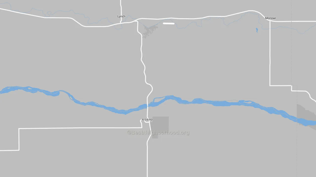 Transit Grade map of Lynch, NE