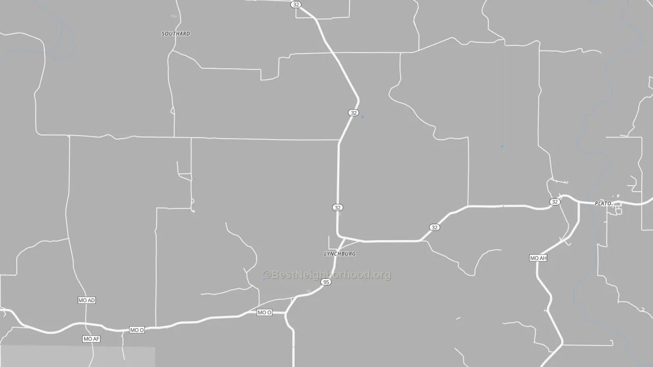 Transit Grade map of Lynchburg, MO