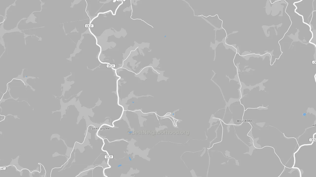 Transit Grade map of Lynn Camp, WV