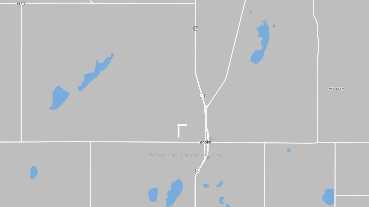 Transit Grade map of Lynn County, TX