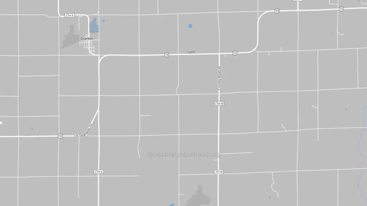 Transit Grade map of Lynn, WI