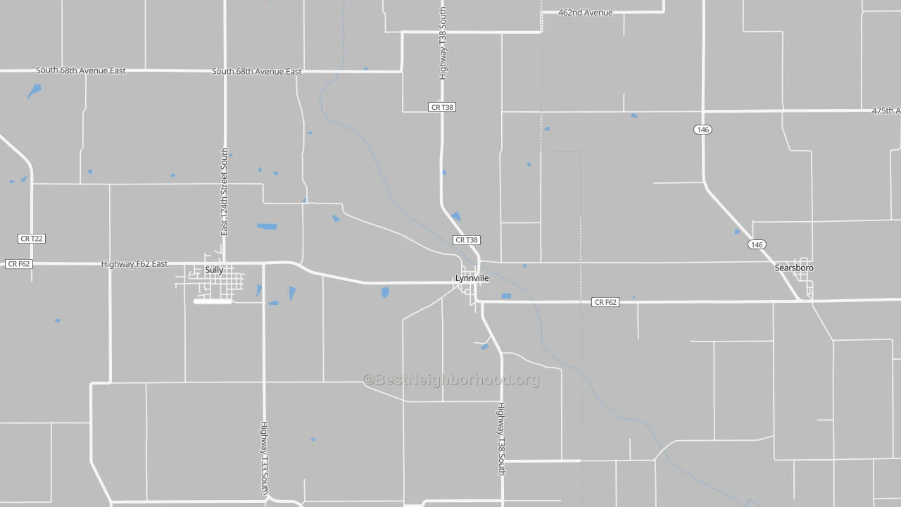 Transit Grade map of Lynnville, IA
