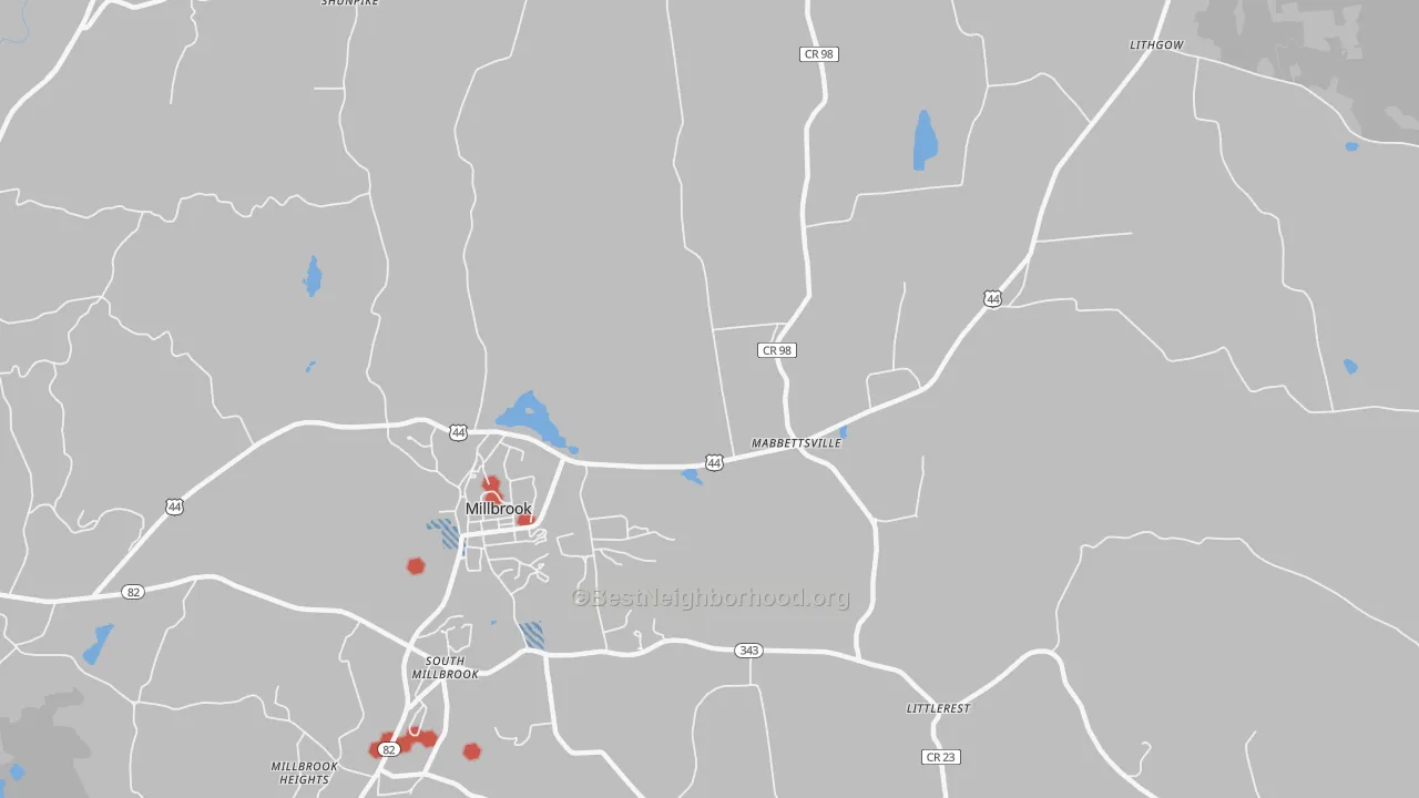 Transit Grade map of Mabbettsville, NY
