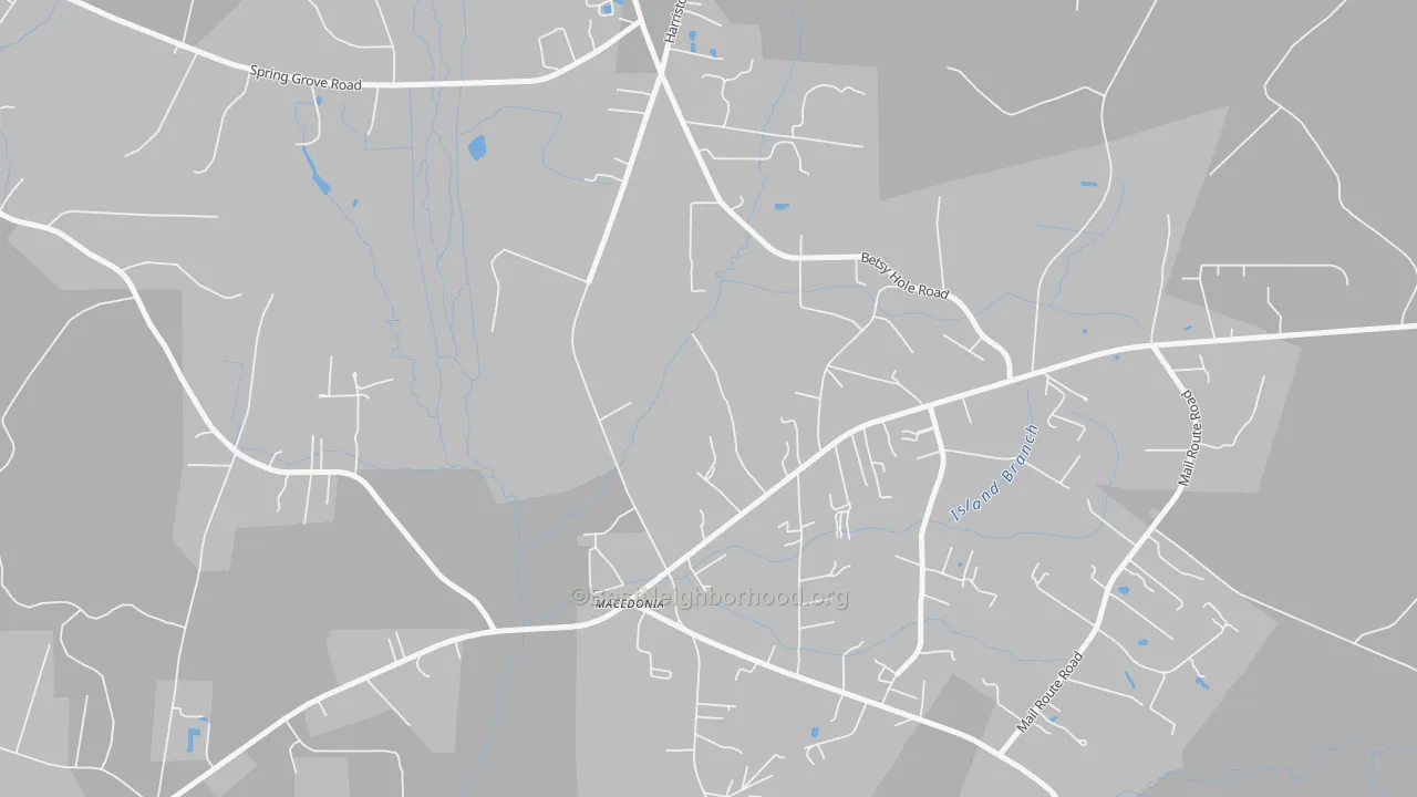 Transit Grade map of Macbeth, SC