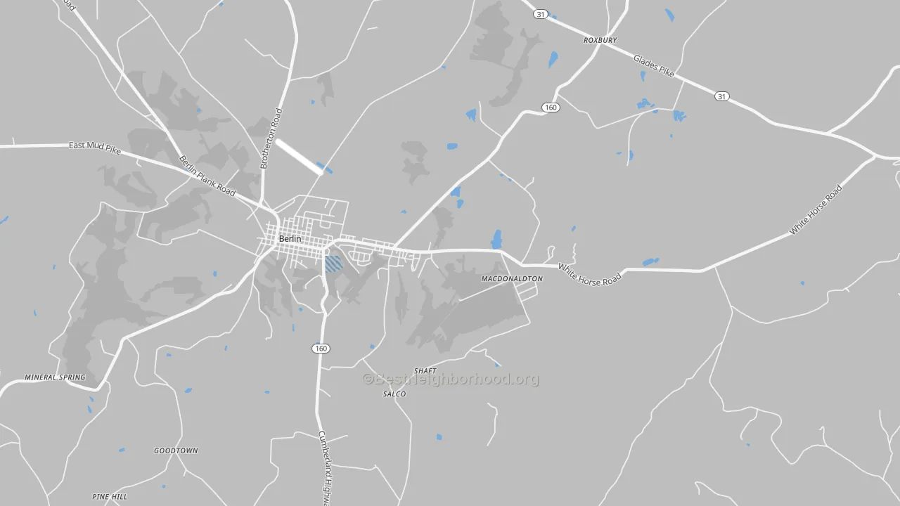Transit Grade map of Macdonaldton, PA