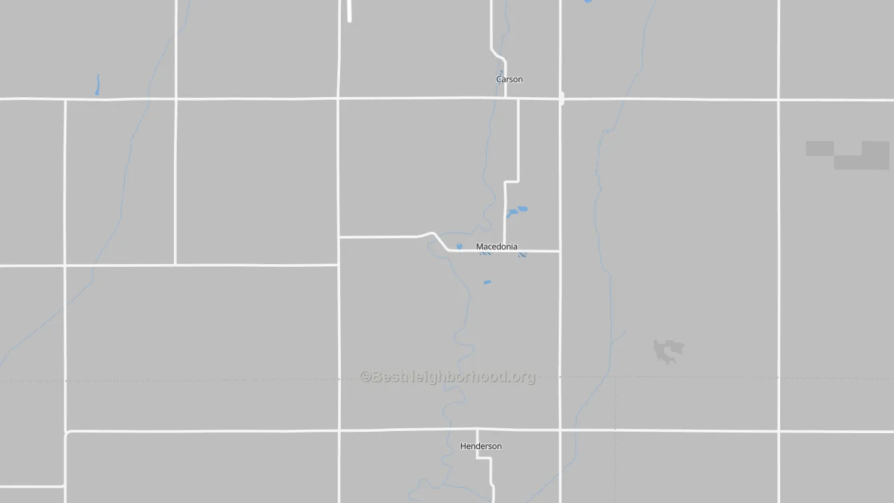 Transit Grade map of Macedonia, IA
