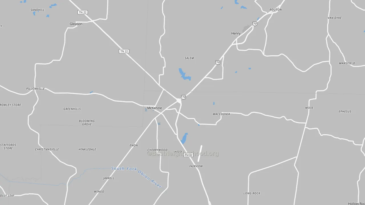 Transit Grade map of Macedonia, TN